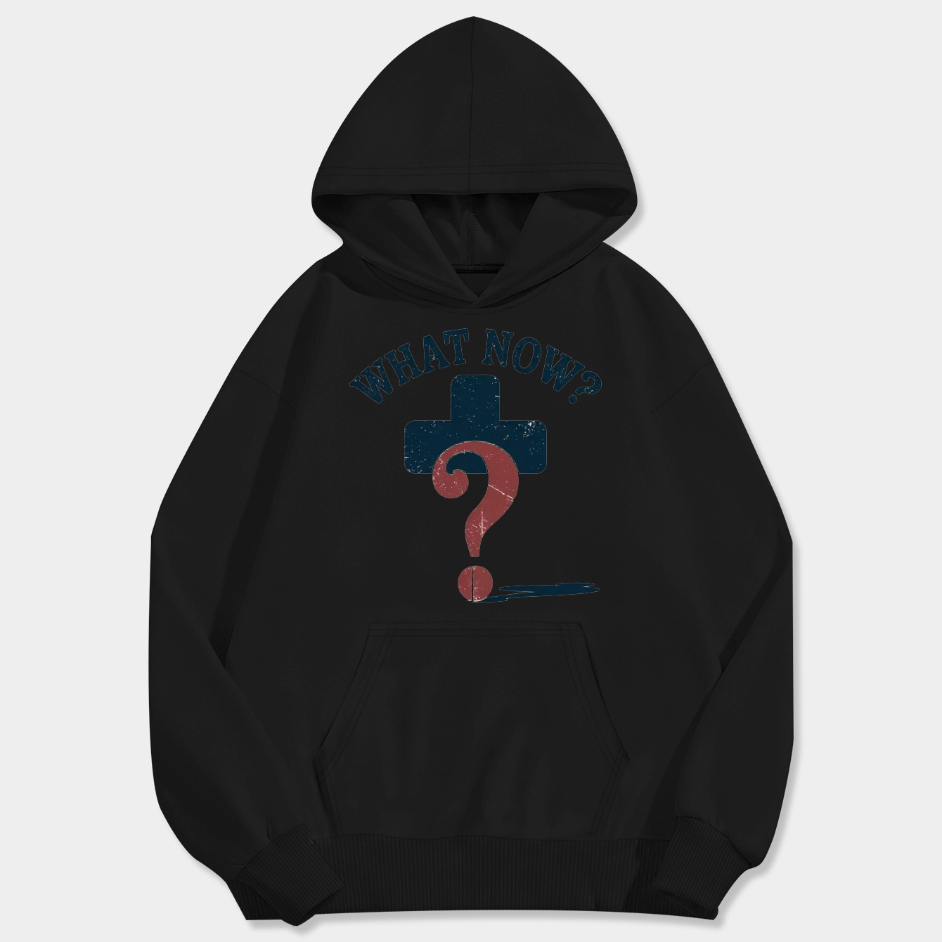 Medical Uncertainty: What Now? Men's Big & Tall Hoodie