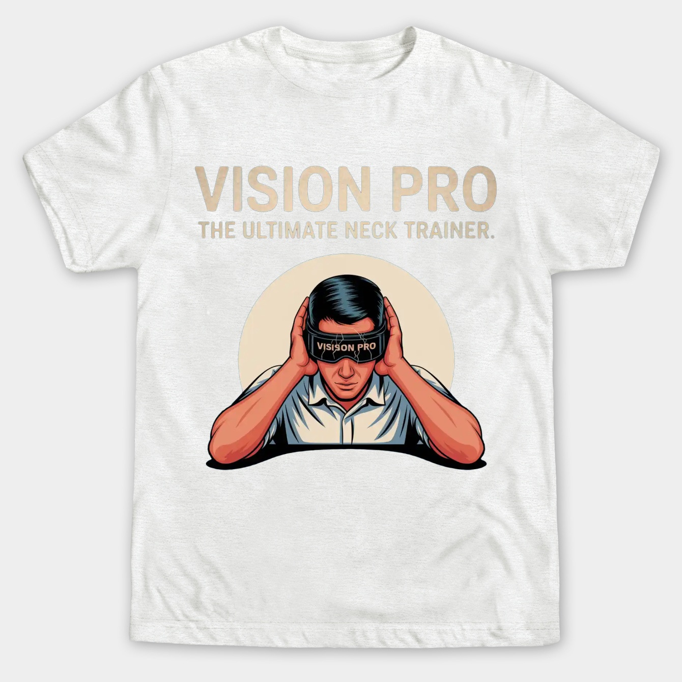 Vision Pro: Ultimate Neck Trainer Men's Big & Tall T-shirt