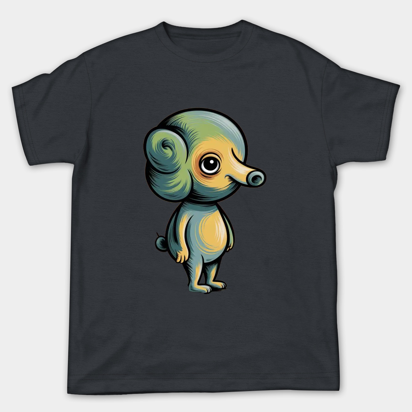 SpongeBob SquarePants Squidward Art Women's Plus Size T-shirt