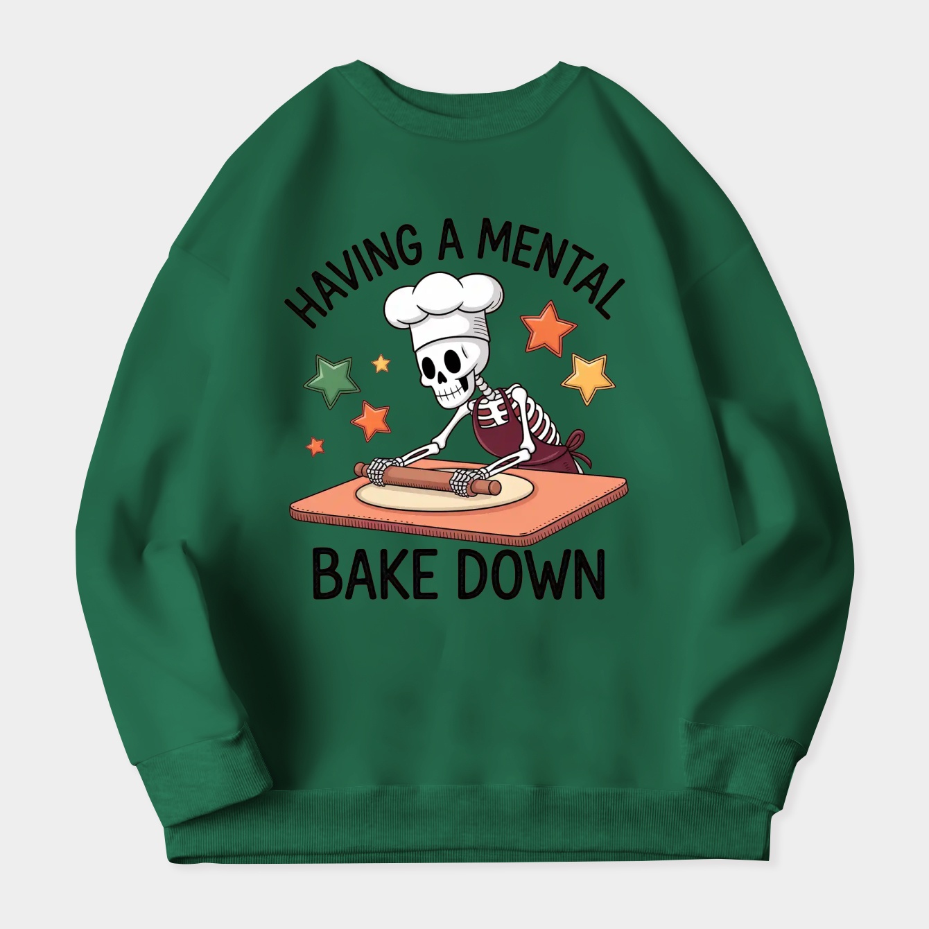 Having A Mental Bake Down Women's Crewneck Sweatshirt