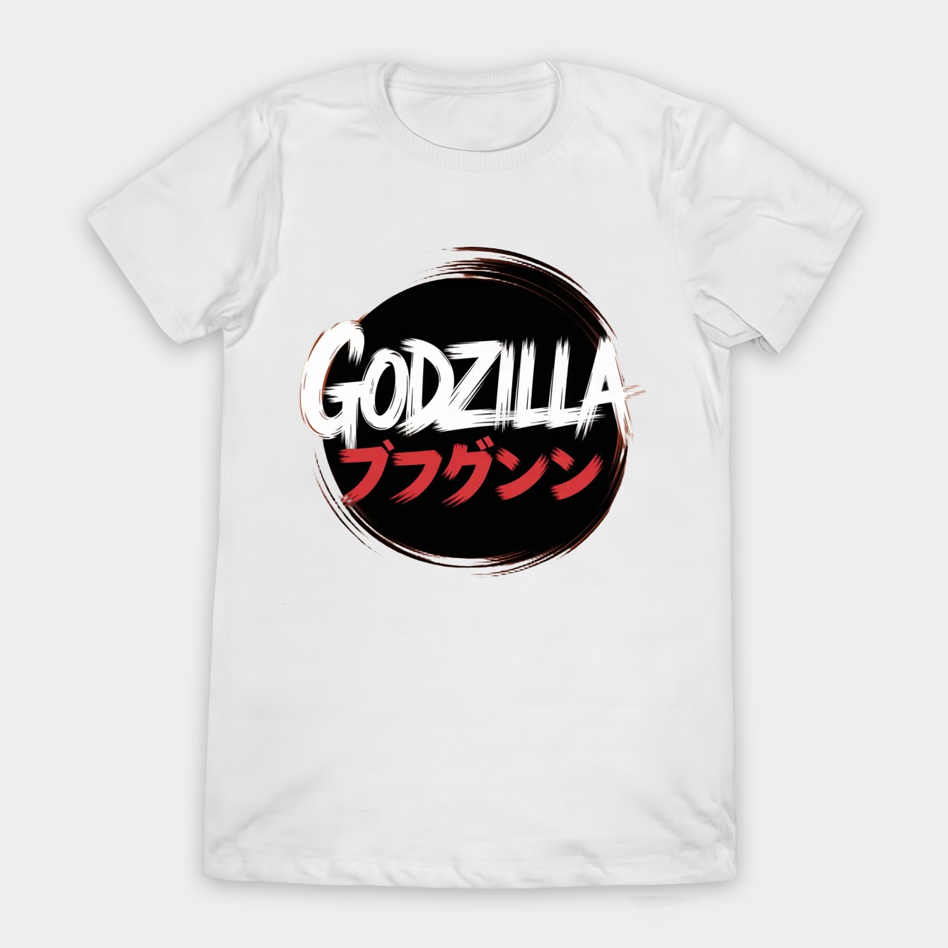 Godzilla Calligraphy Women's T-Shirt