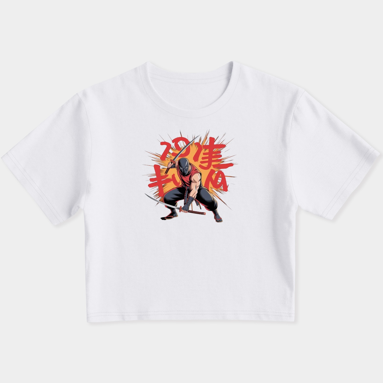 deadpool katana action splash Women's Slim Fit Baby Tee