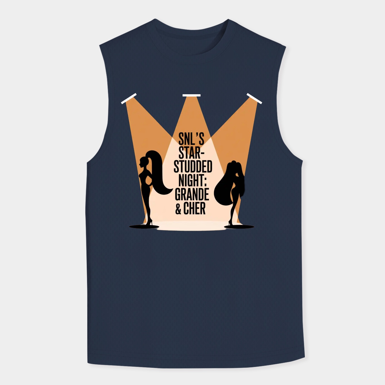 SNL Icons: Grande & Cher Night Men's Tank Top