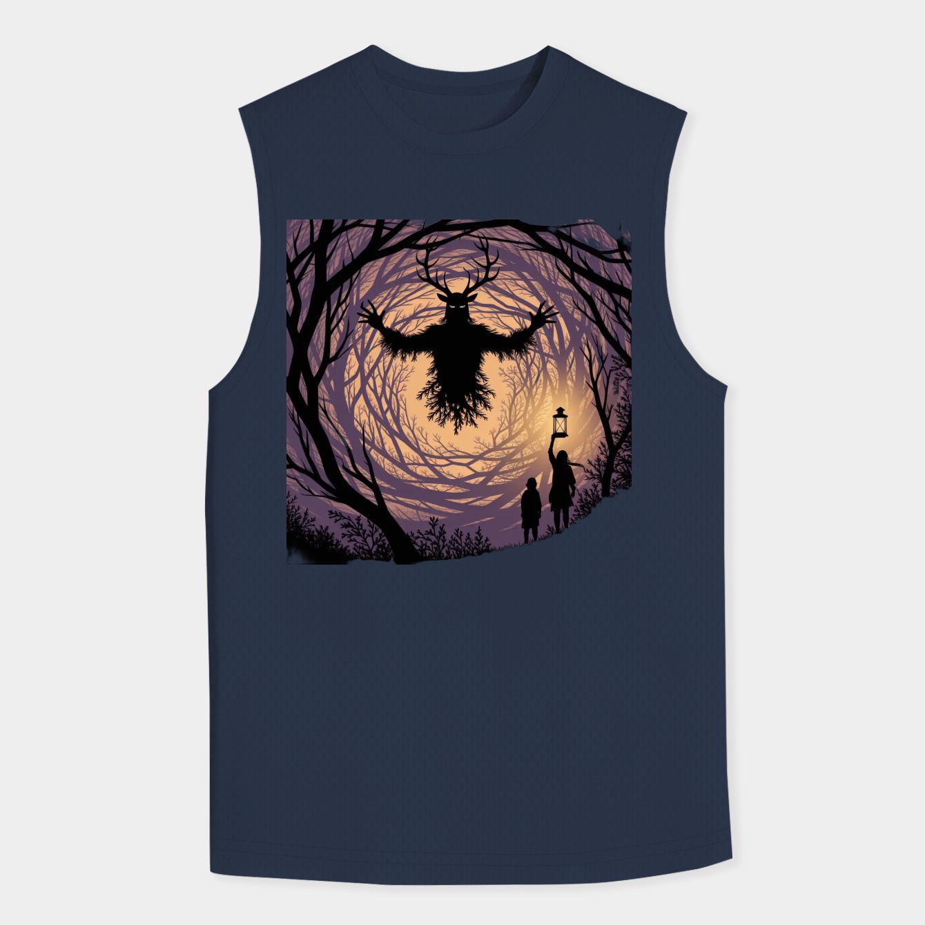 OTGW If You Go into the Woods at Night Men's Big & Tall Tank Top