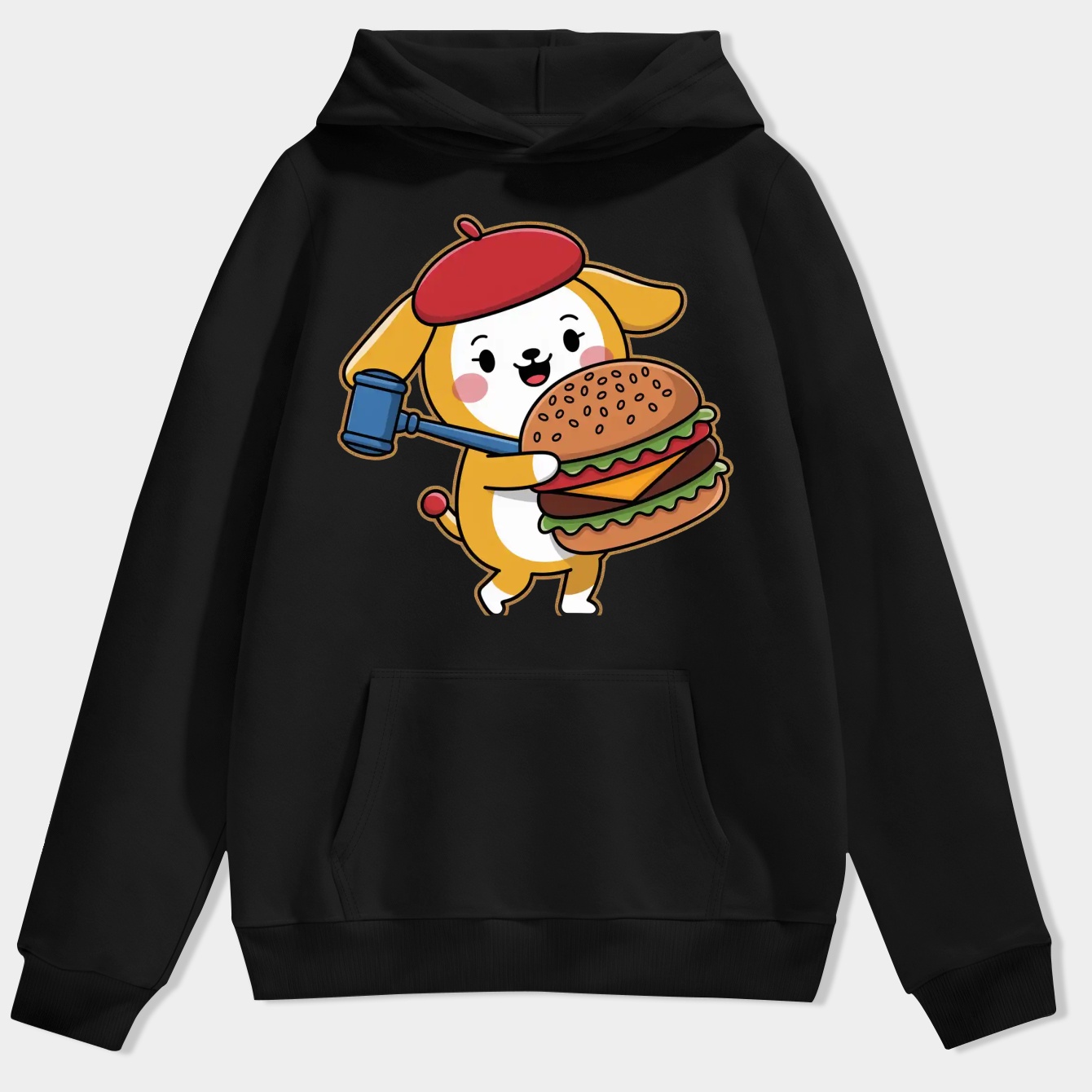 PomPomGene’In Men's Hoodie