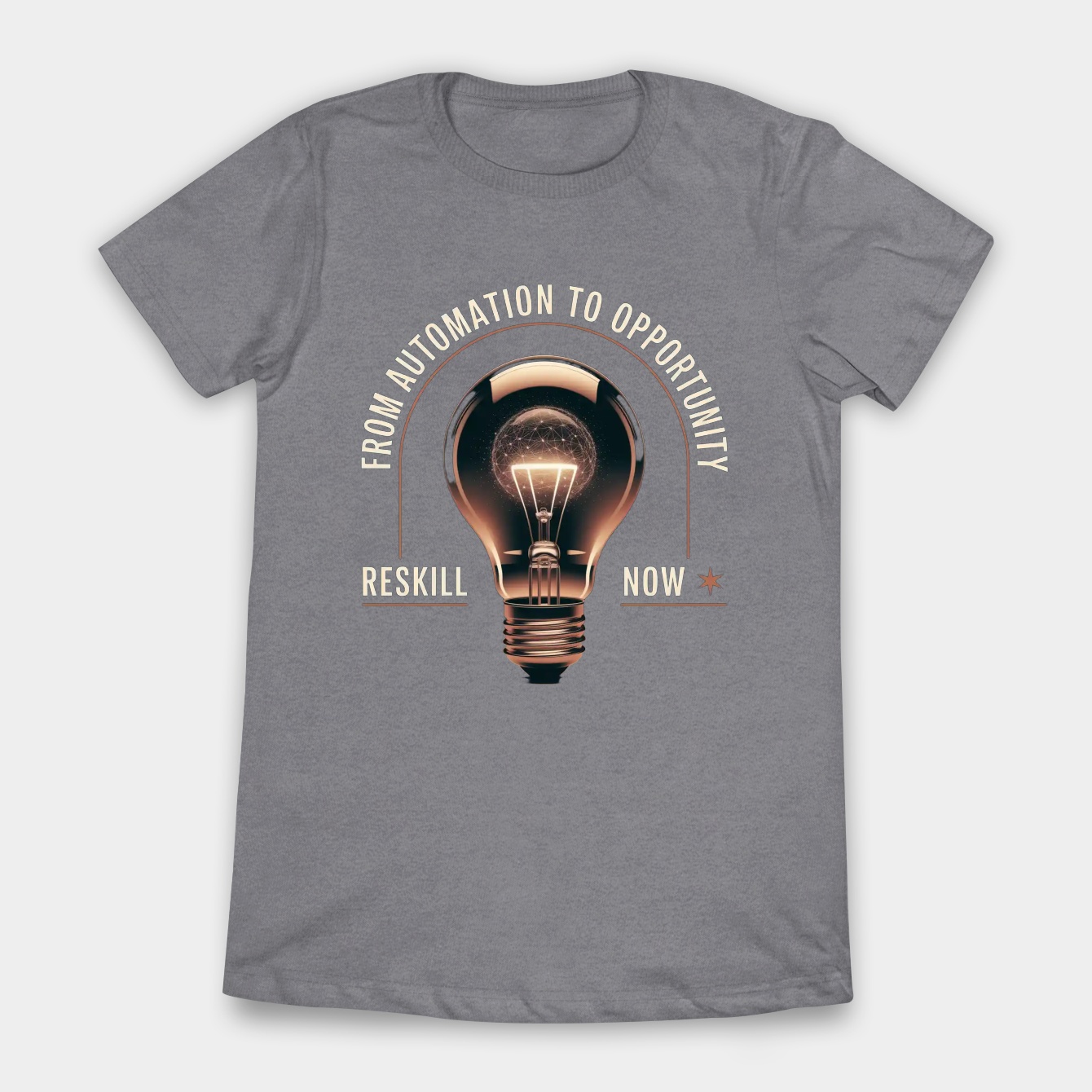 From Automation to Opportunity Bulb Women's T-Shirt