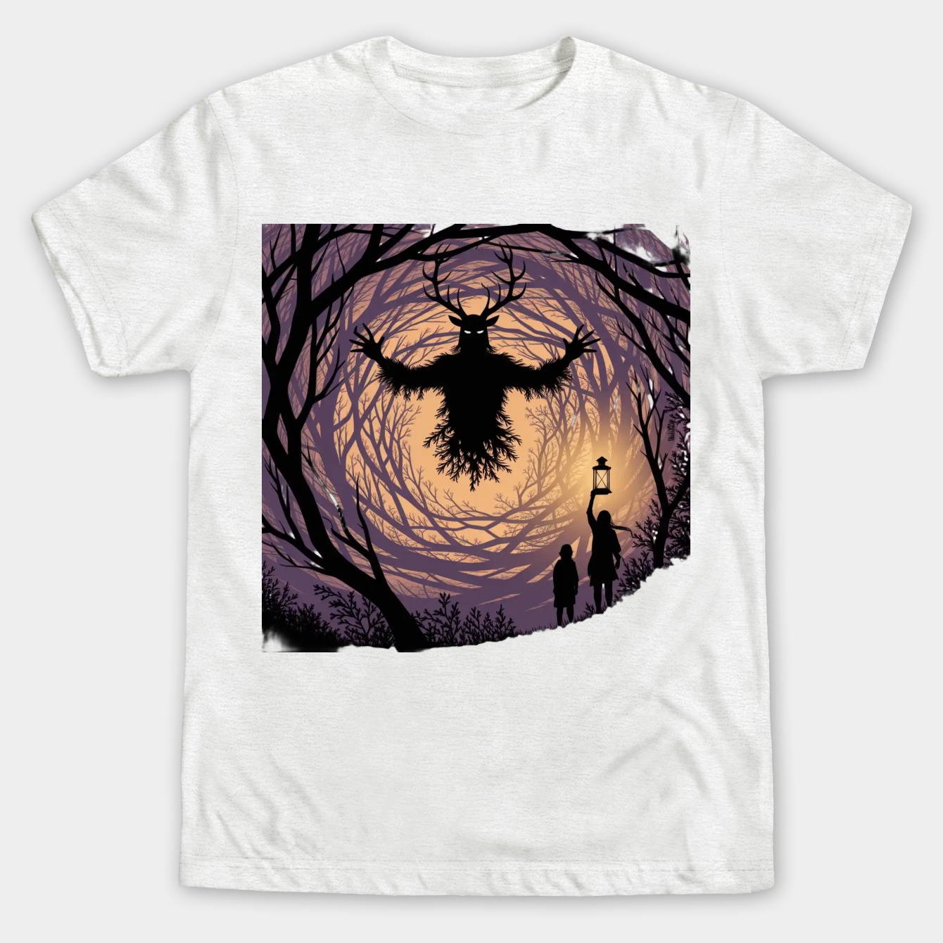 OTGW If You Go into the Woods at Night Men's Big & Tall T-shirt