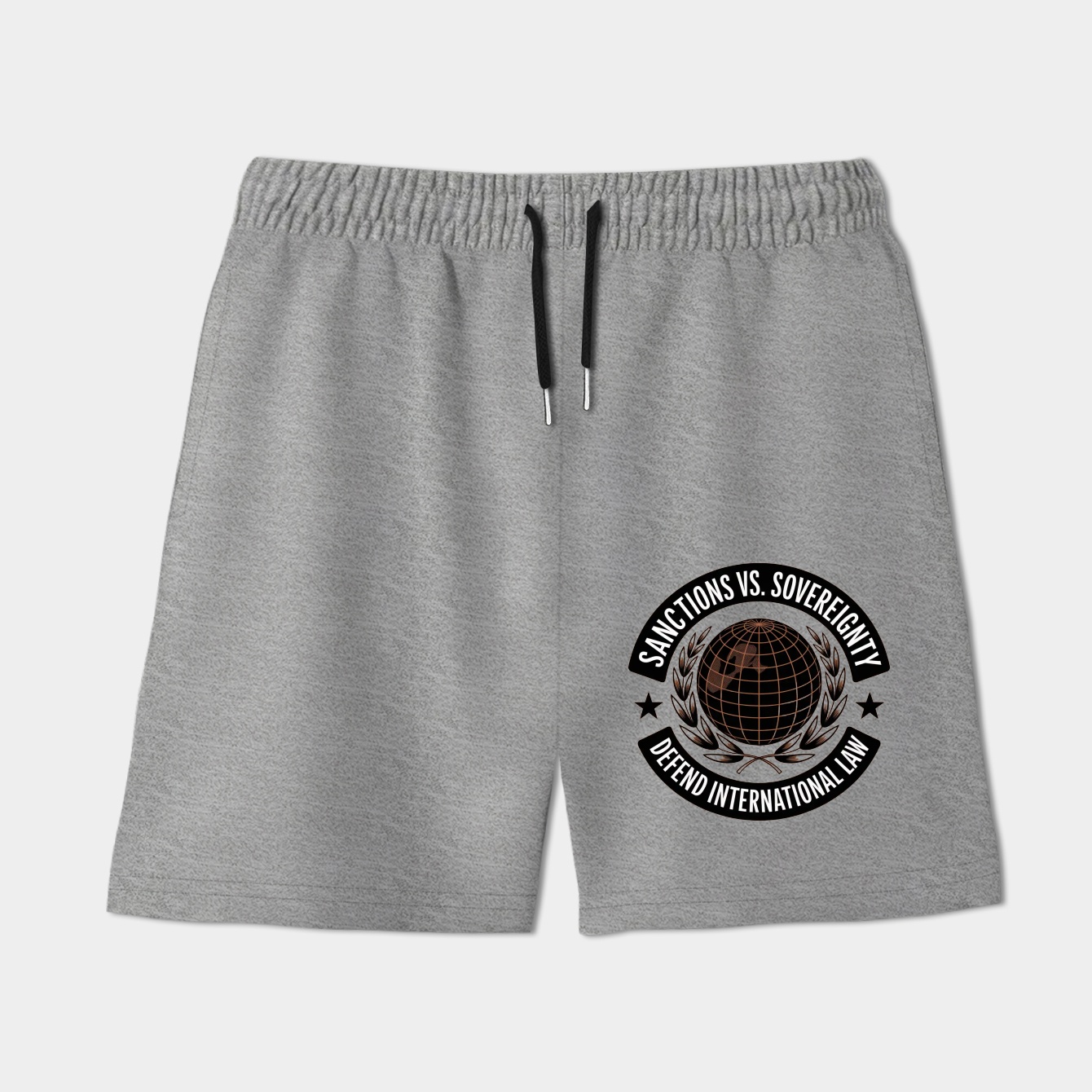 Sanctions vs. Sovereignty Peace Emblem Women's Shorts