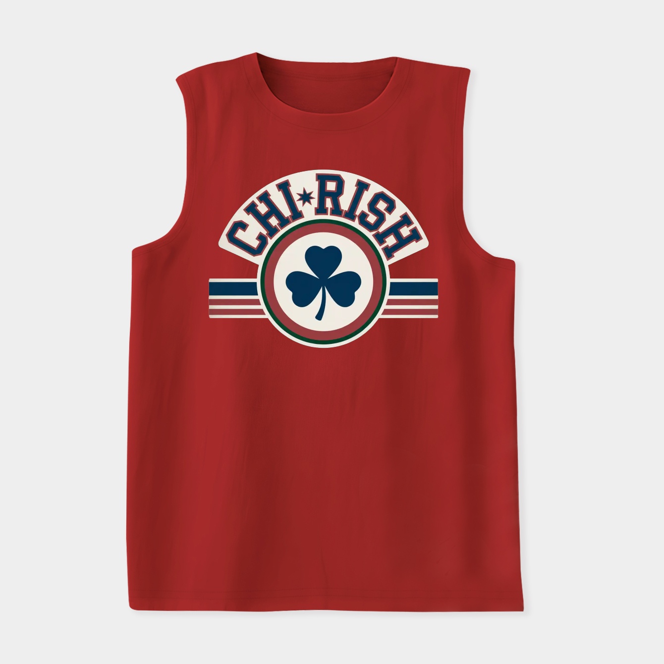 CHI-RISH Shamrock Emblem Women's Soft Tank Top