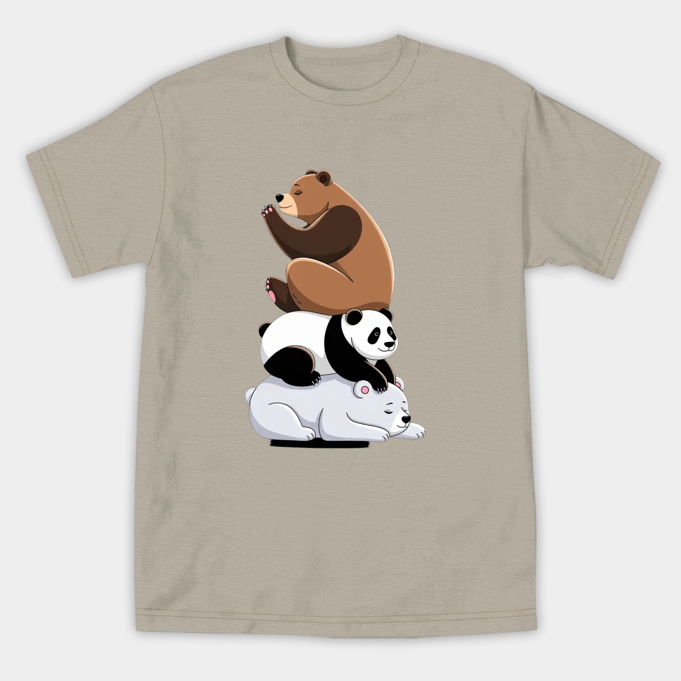 tree bears Women's Athletic Performance T-Shirt