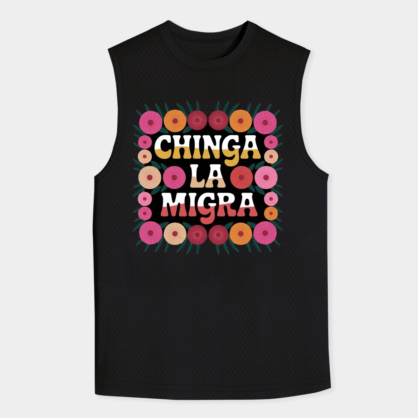 chinga la migra Men's Tank Top