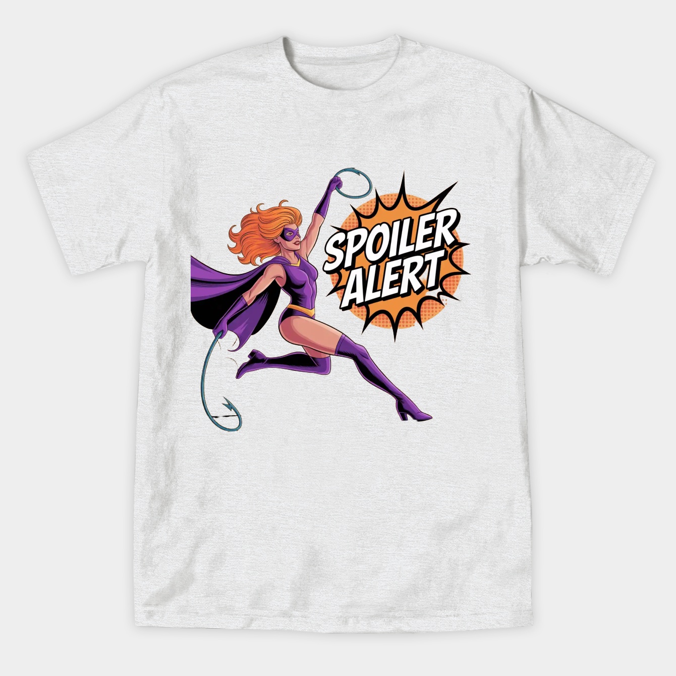 Spoiler Alert! Women's Athletic Performance T-Shirt