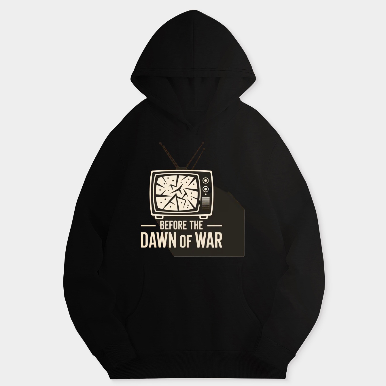 Shattered Static Before War Women's Hoodie