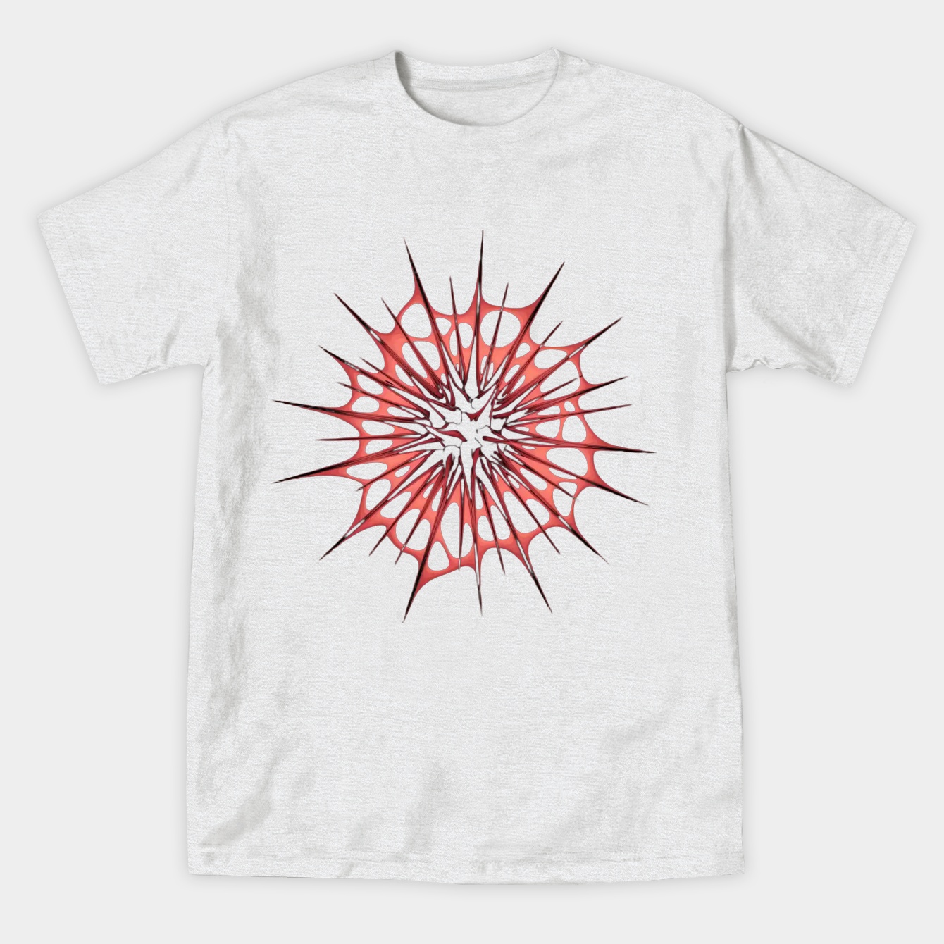 Web spider abstract design Women's Athletic Performance T-Shirt