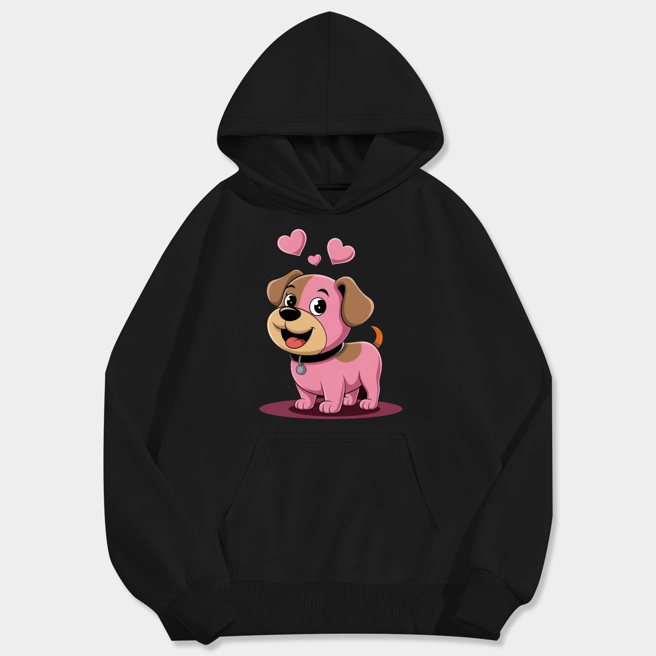 Poochy Men's Big & Tall Hoodie