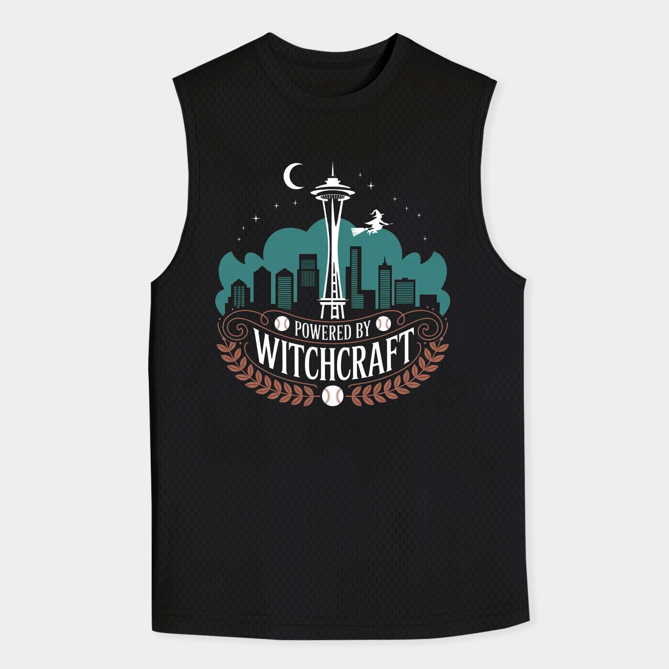 Mariners Powered by Witchcraft Men's Big & Tall Tank Top
