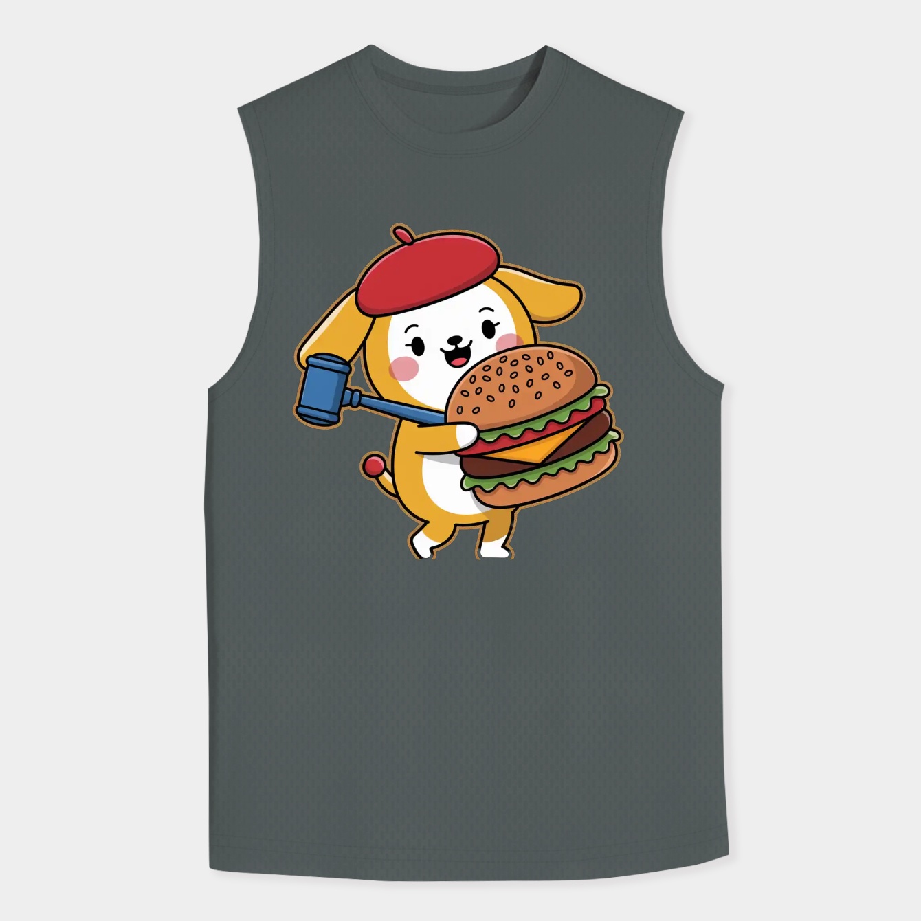 PomPomGene’In Men's Big & Tall Tank Top