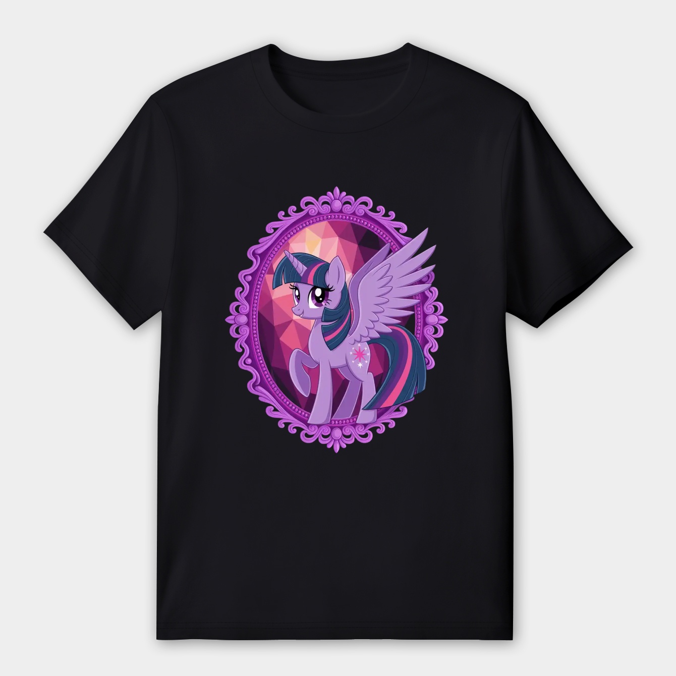 Twilight Sparkle Mirror Frame Women's Premium Soft T-Shirt