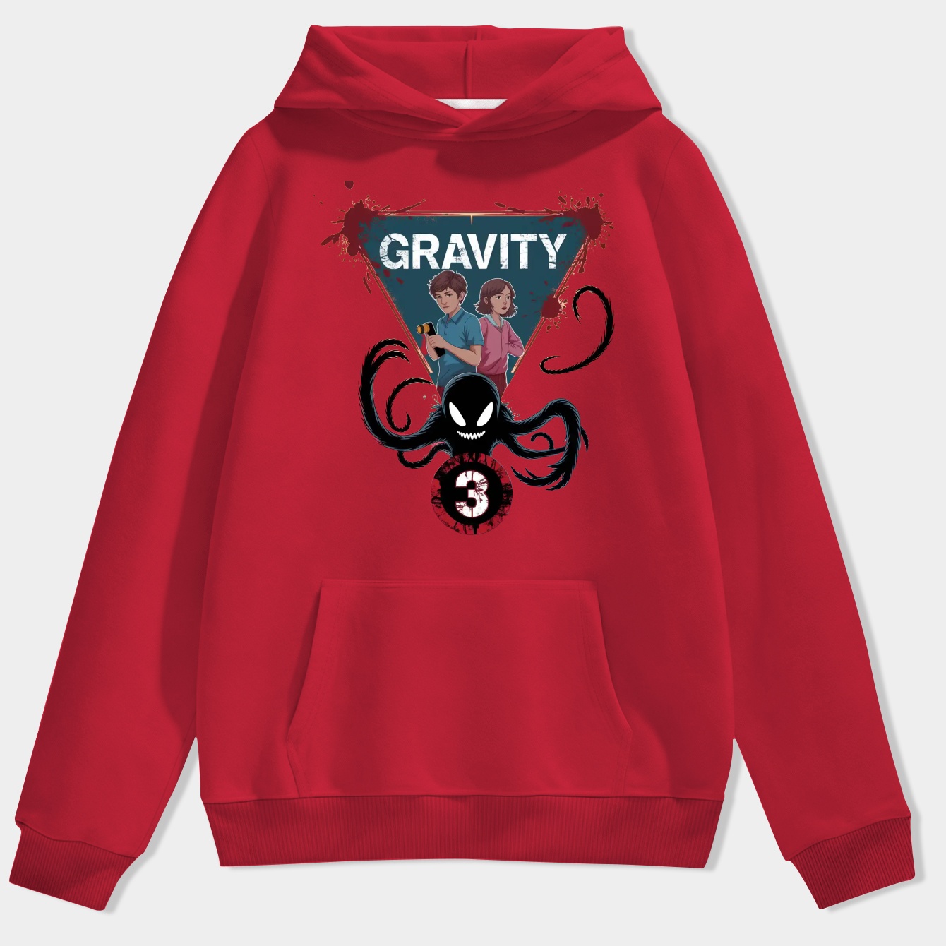 Stranger falls 3 Men's Hoodie