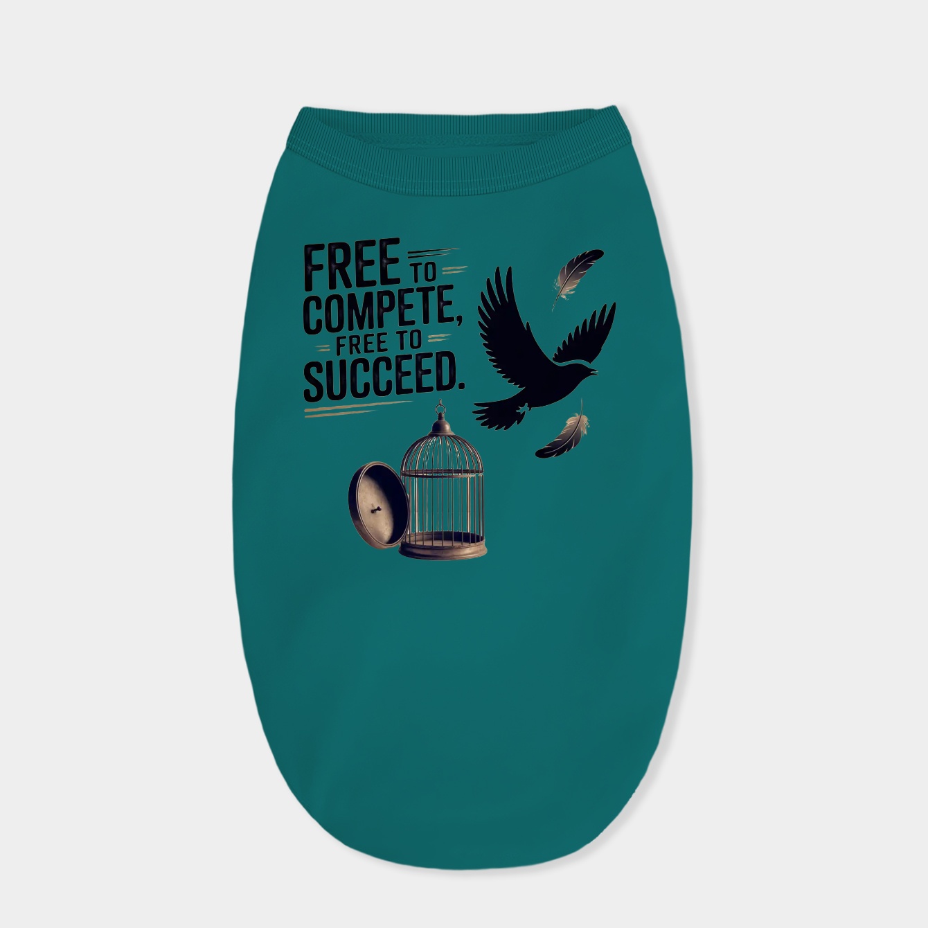Free to Soar, Free to Win Dog Shirt