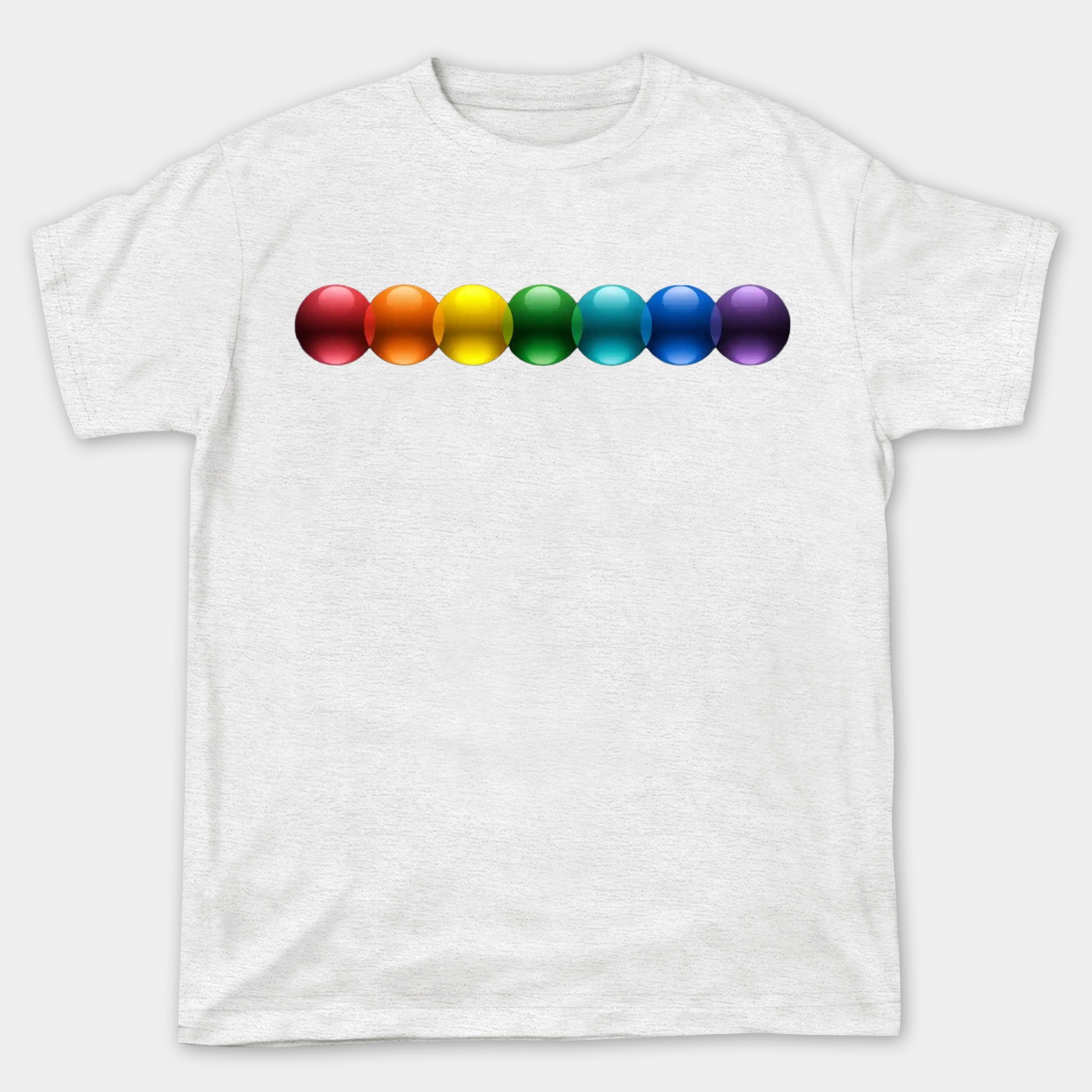 Pride Circles Rainbow Dots Women's Plus Size T-shirt