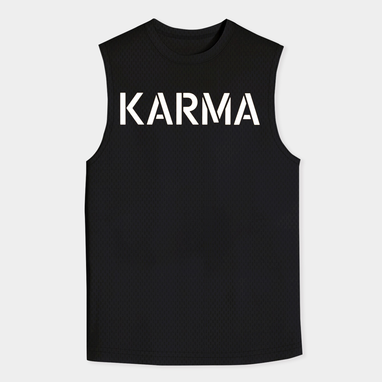 Karma Bold Statement Men's Big & Tall Tank Top