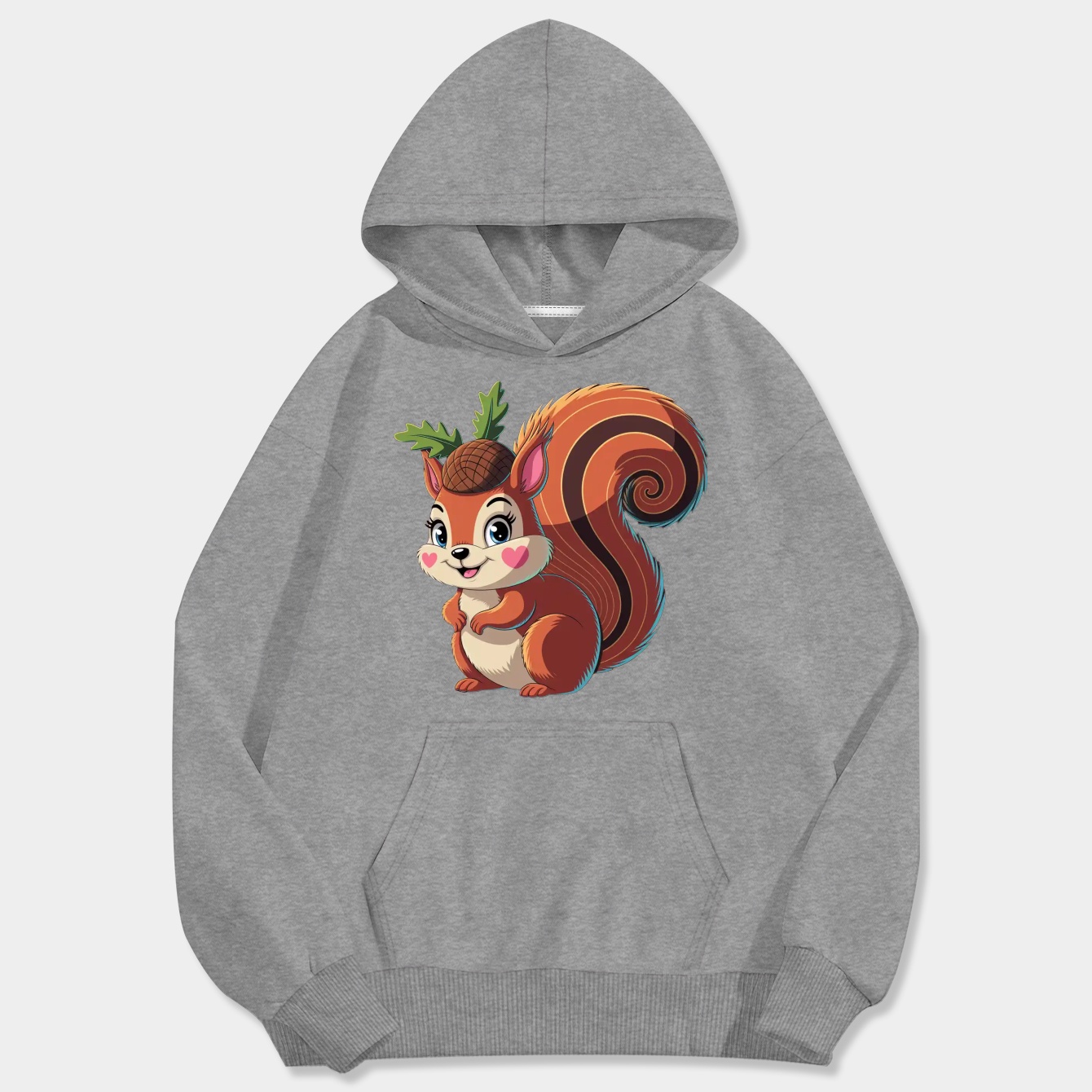 tokidoki squirrel Men's Big & Tall Hoodie