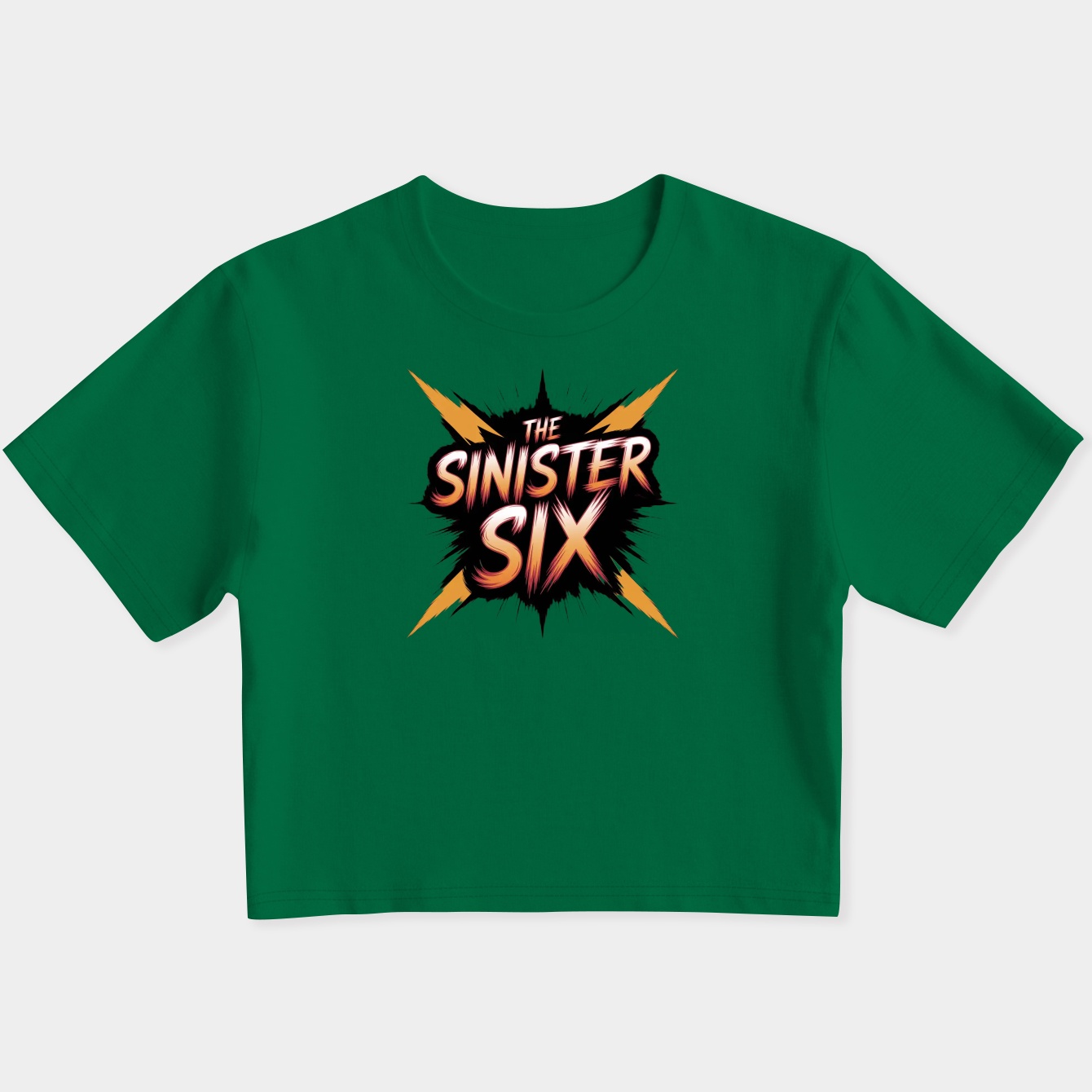 The Sinister Six Women's Slim Fit Baby Tee