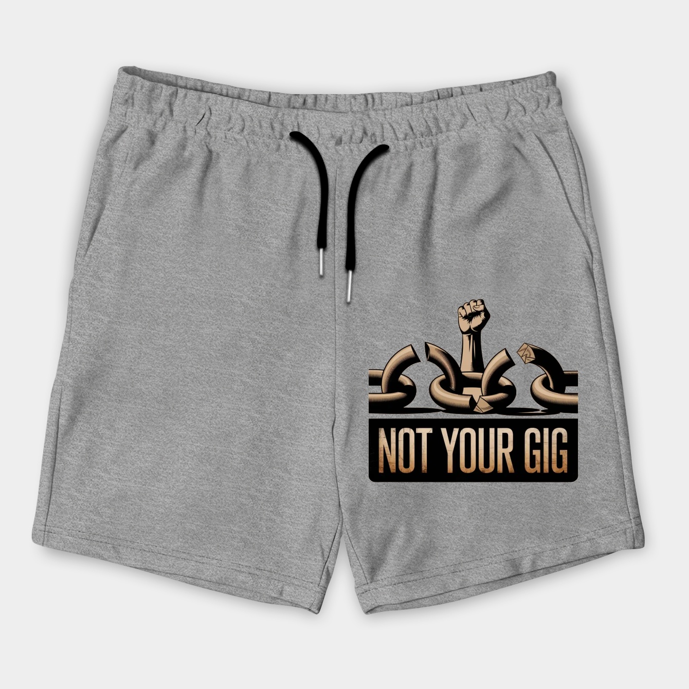 Break Free: Not Your Gig Men's Shorts
