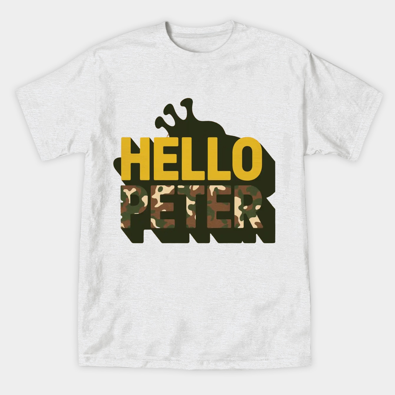 Hello, Peter Women's Athletic Performance T-Shirt