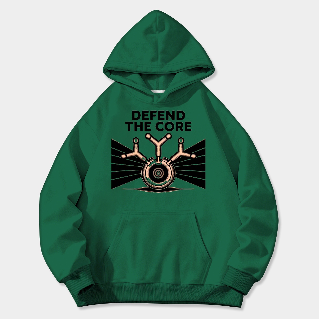 Defend the Core: Antibody Power Women's Plus Size Hoodie