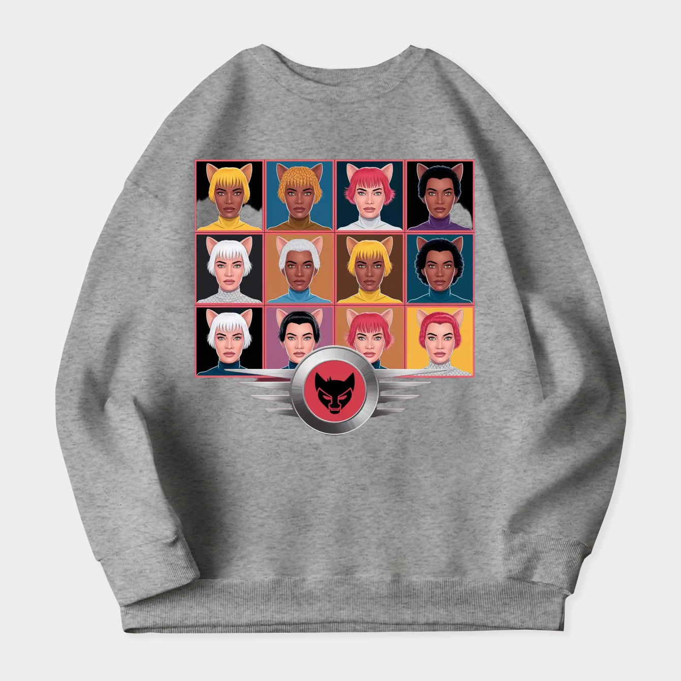ThunderCats Thunder Bunch Women's Crewneck Sweatshirt