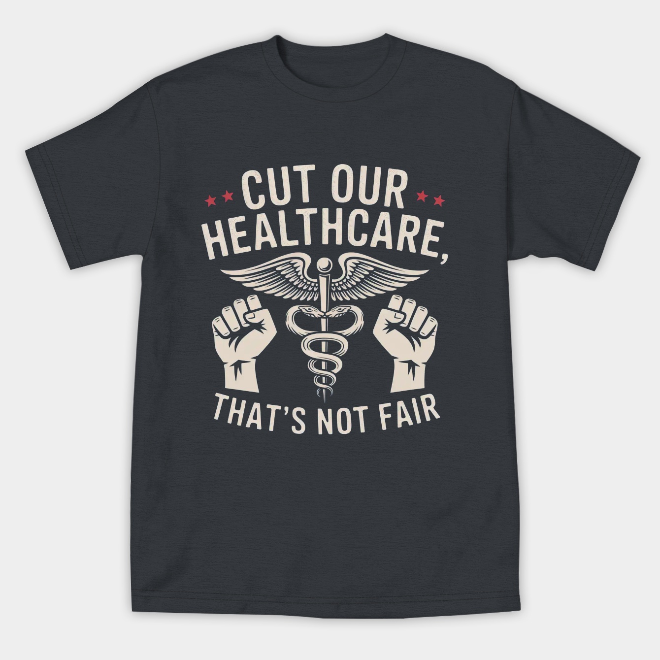 Healthcare Justice: Stand for Fairness Women's Athletic Performance T-Shirt