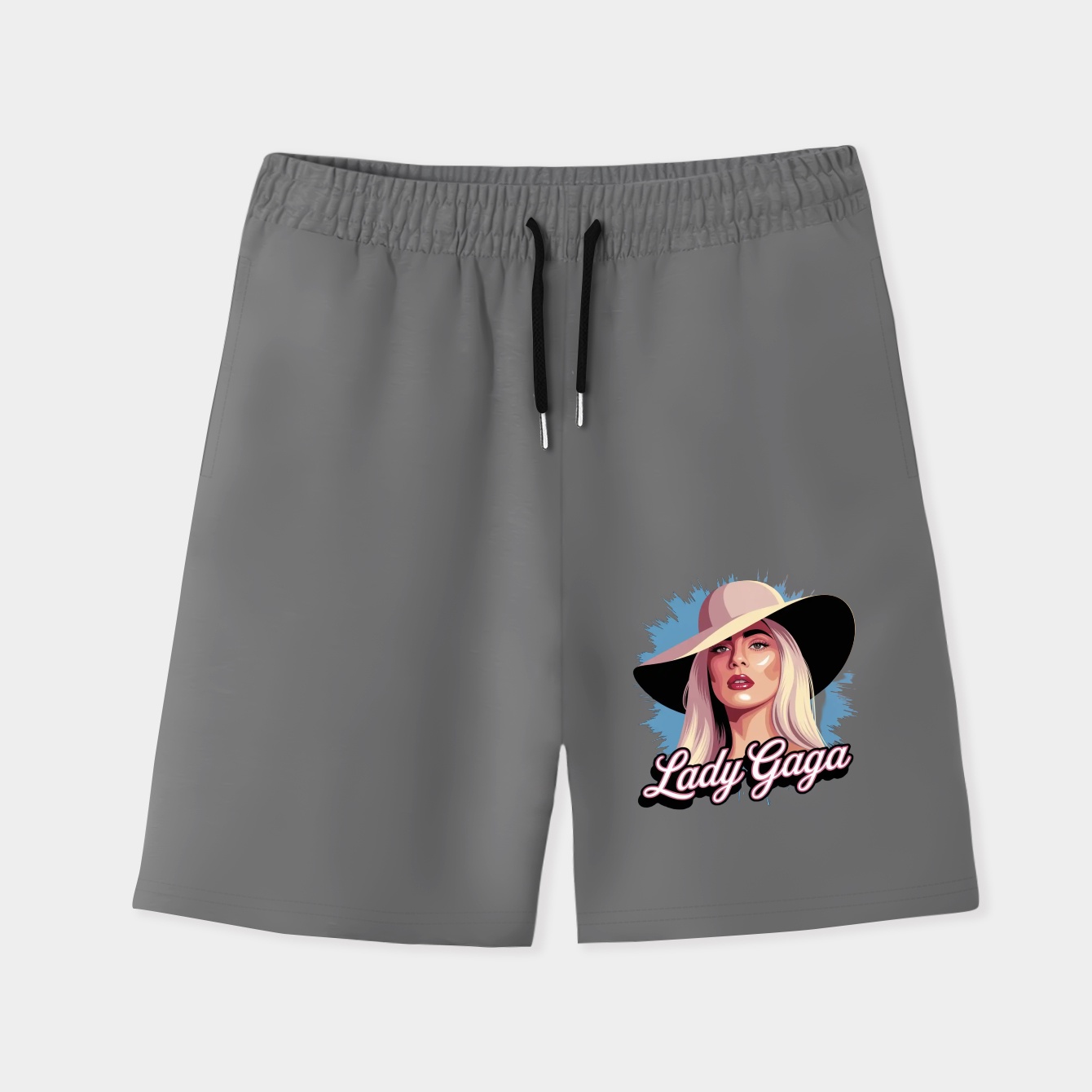 Chromatica Pop Portrait Men's Quick-Dry Athletic Shorts