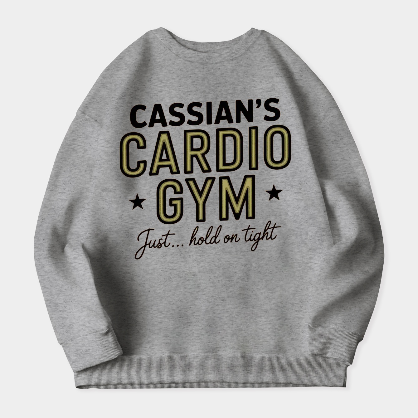 Cassian's cardio gym Women's Plus Size Sweatshirt