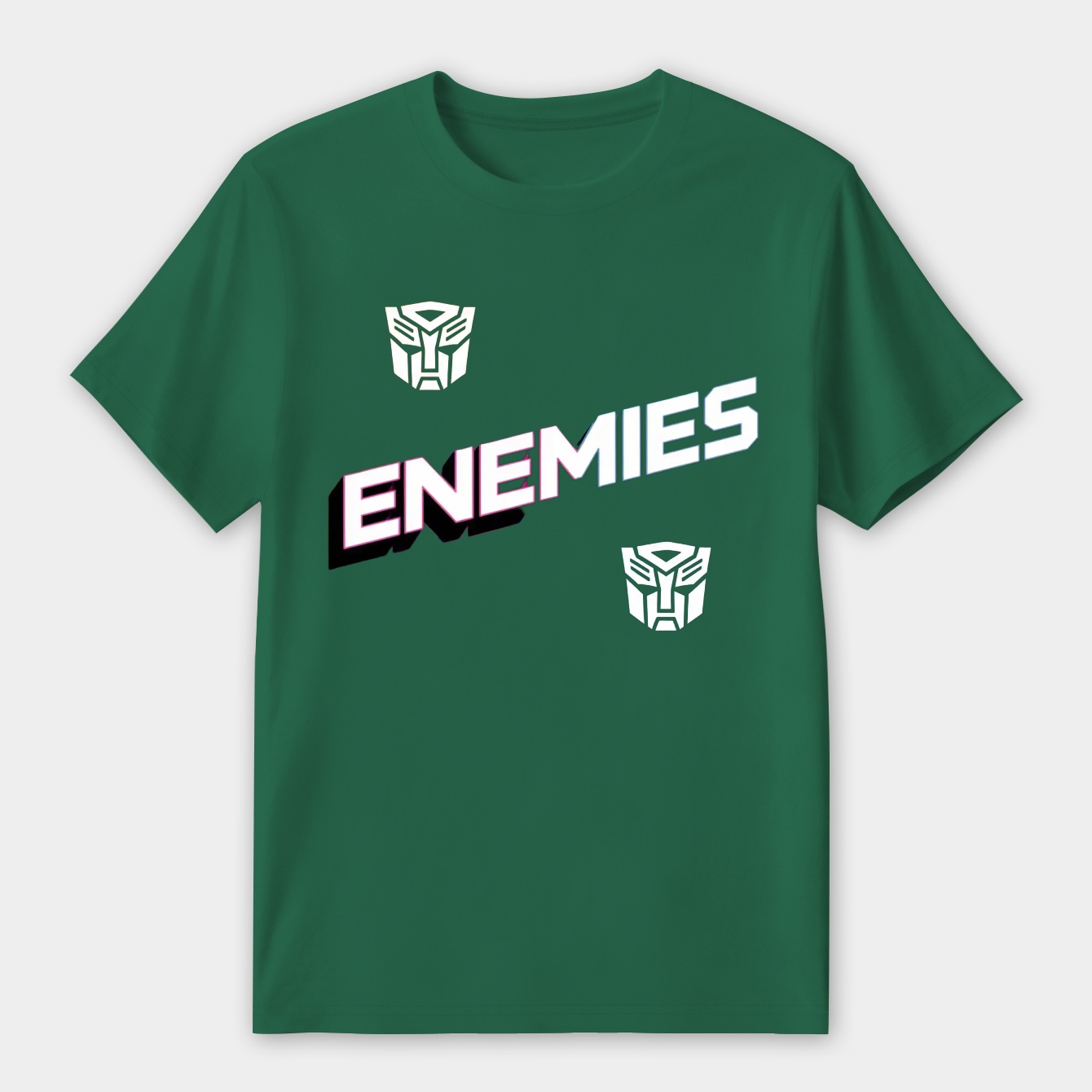 Transformers Enemies Split Women's Premium Soft T-Shirt