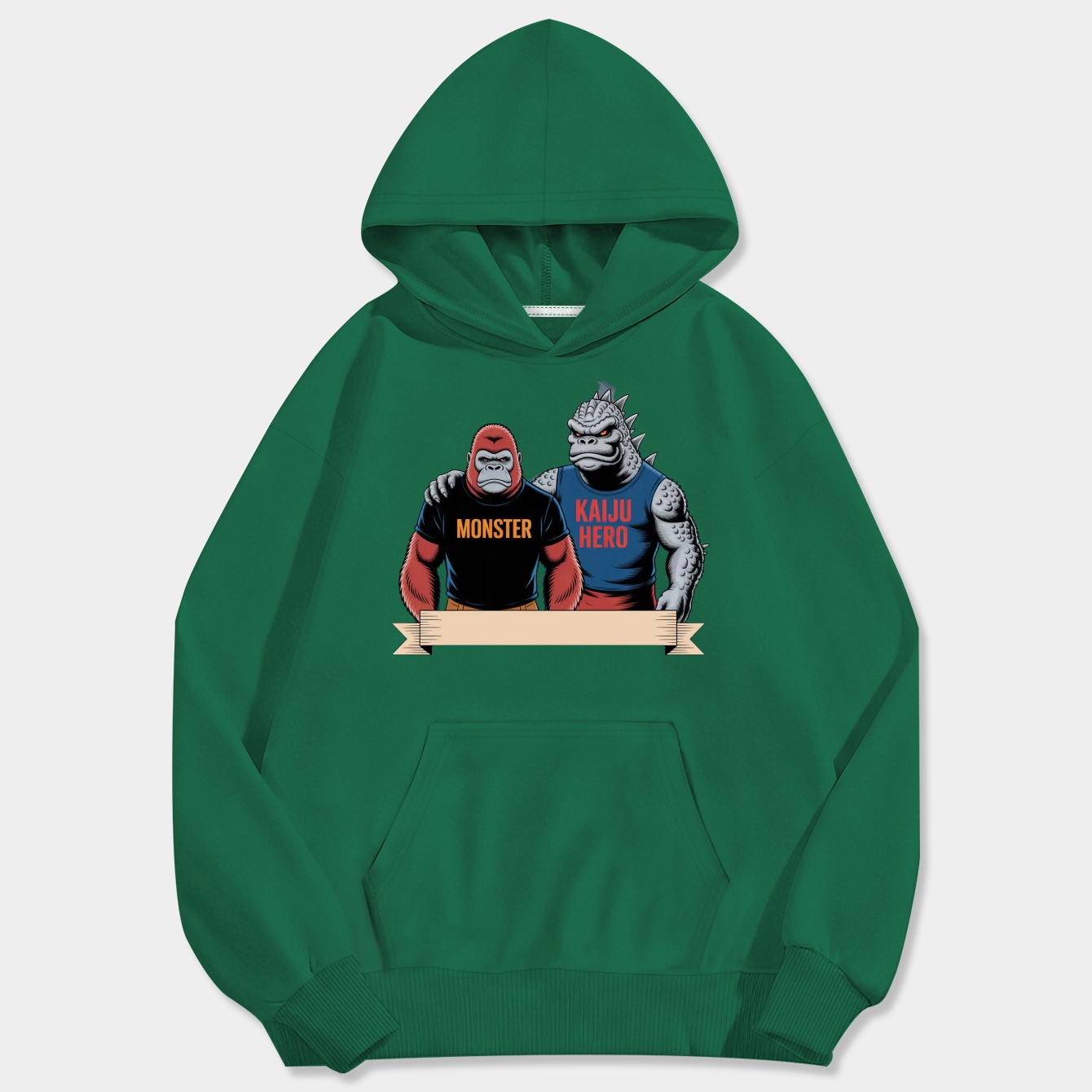 Stupid Kaijus Men's Big & Tall Hoodie