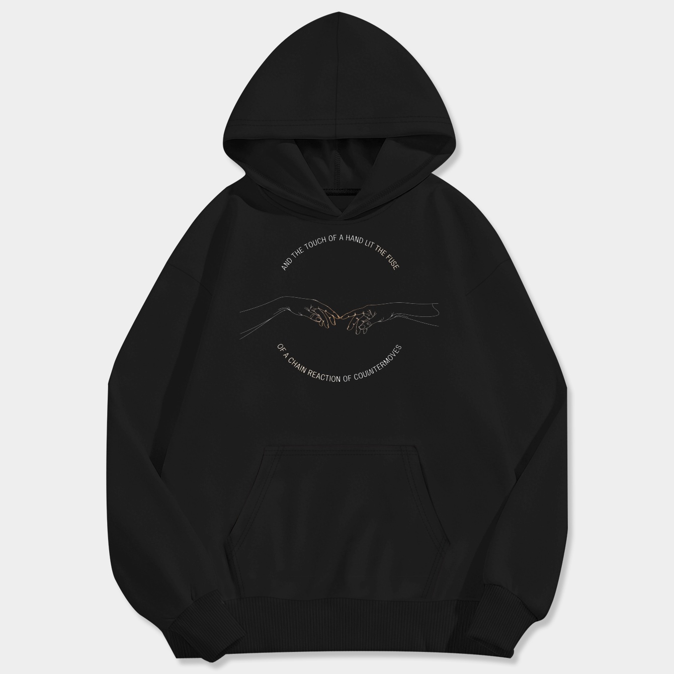 mastermind chain reaction touch Men's Big & Tall Hoodie