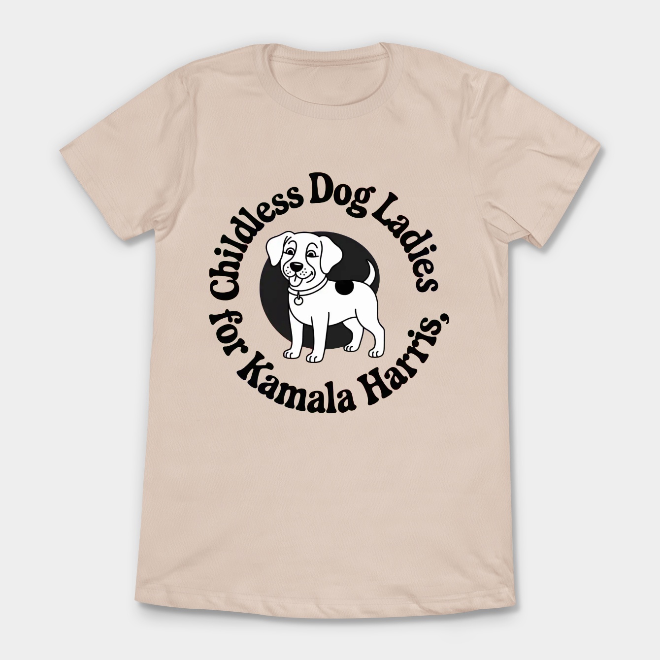 Childless Dog Ladies for Kamala Harris Women's T-Shirt