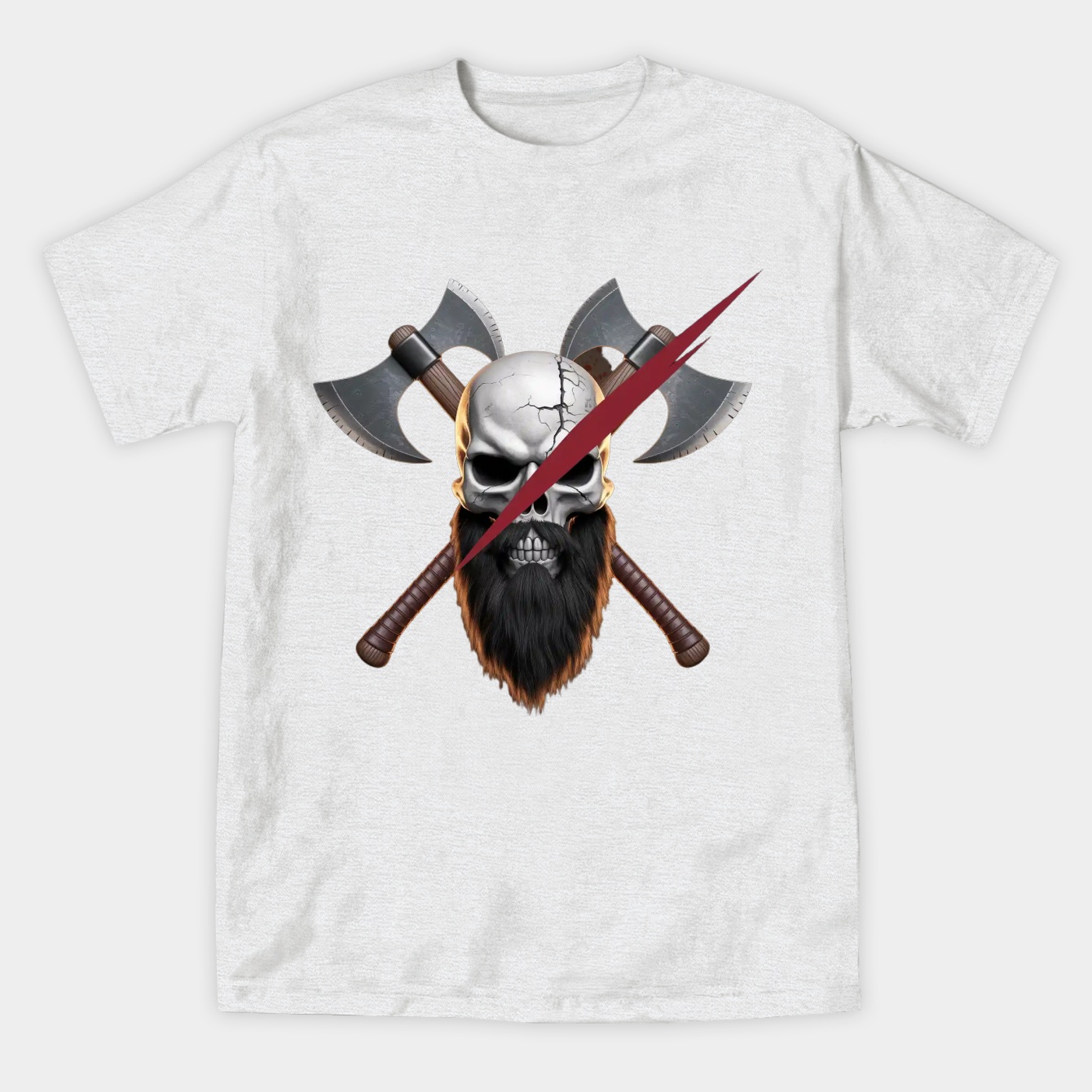 Skull Kratos Women's Athletic Performance T-Shirt