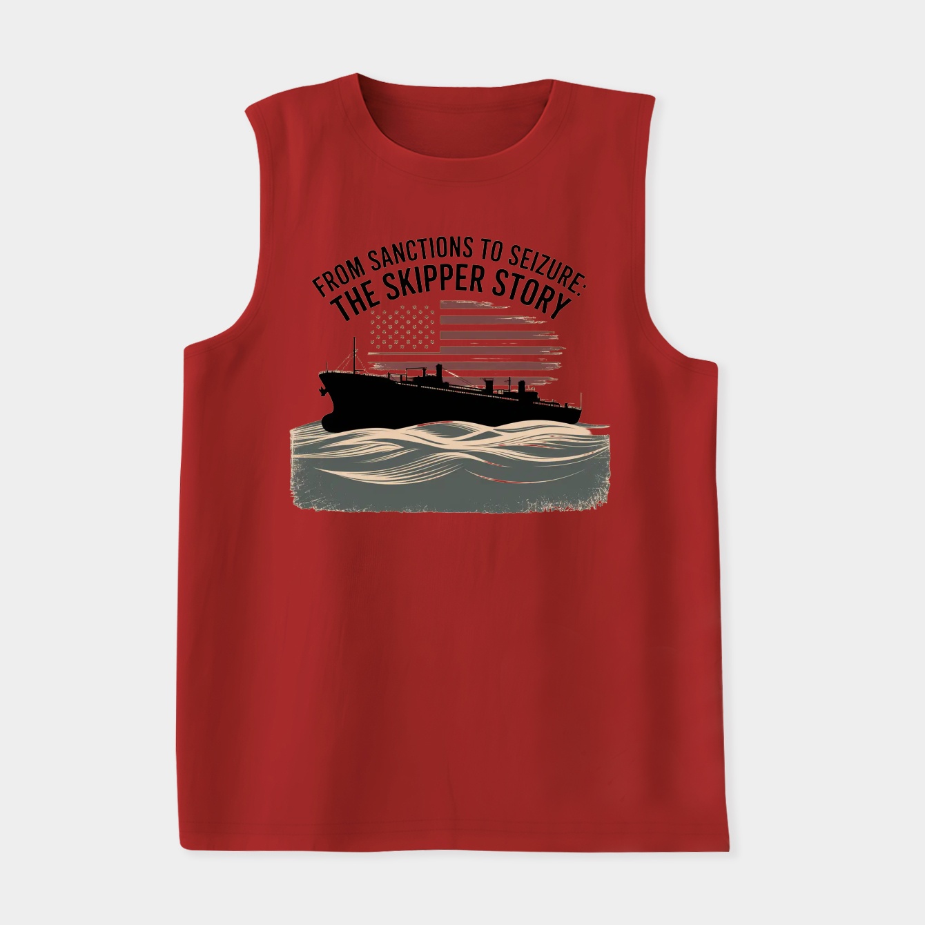 Sanctions to Seizure: Oil Tanker Saga Women's Soft Tank Top