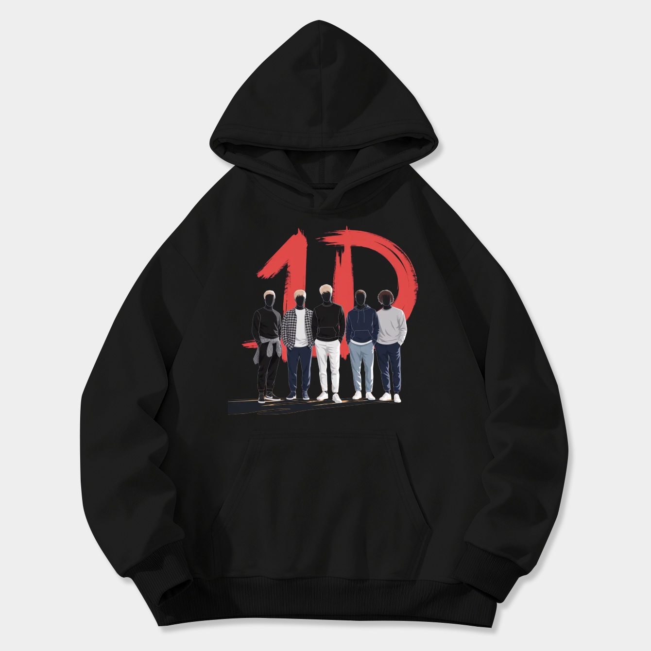 One Direction Women's Plus Size Hoodie
