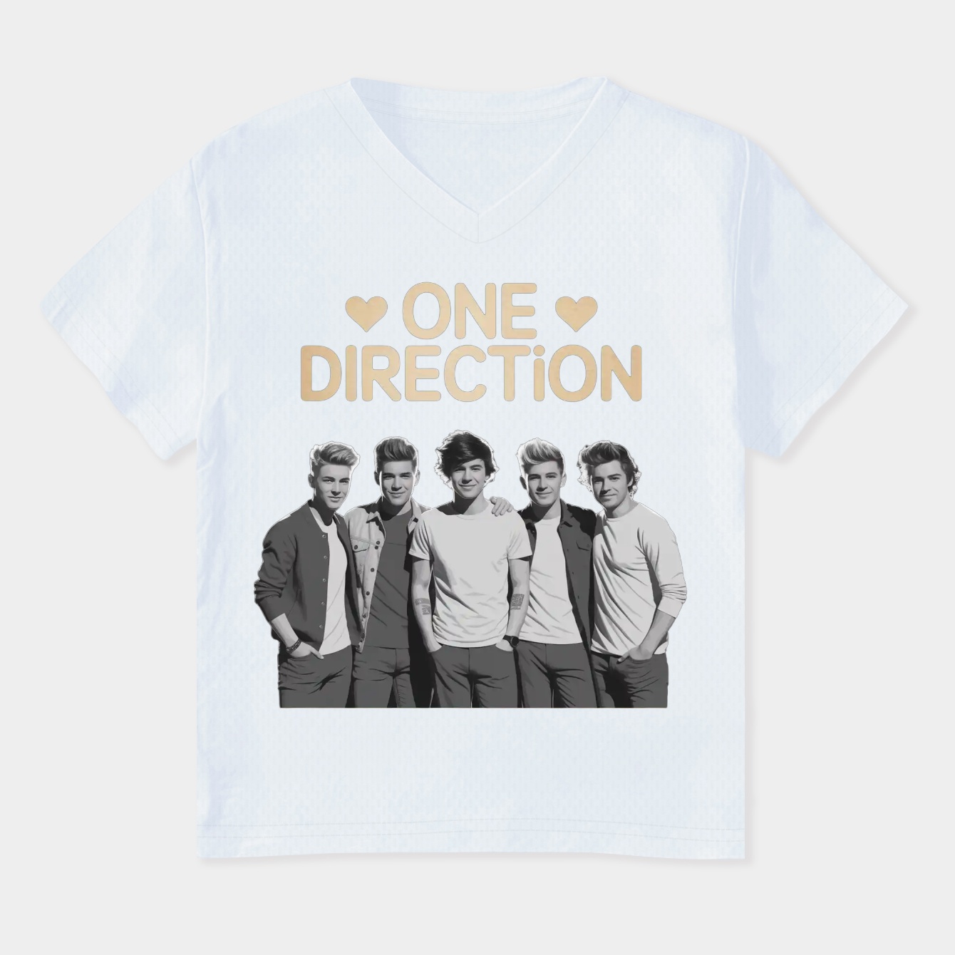 One Direction Together Women's Plus Size V-Neck T-Shirt