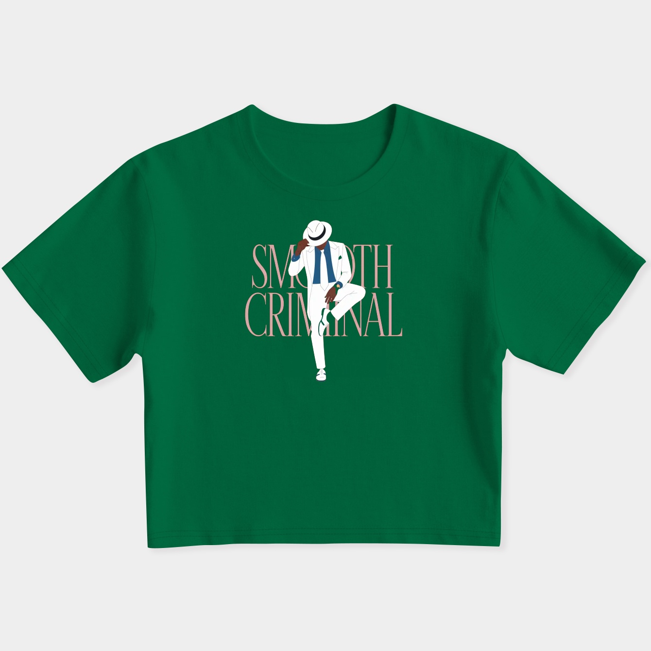 Michael - Smooth Criminal Women's Slim Fit Baby Tee