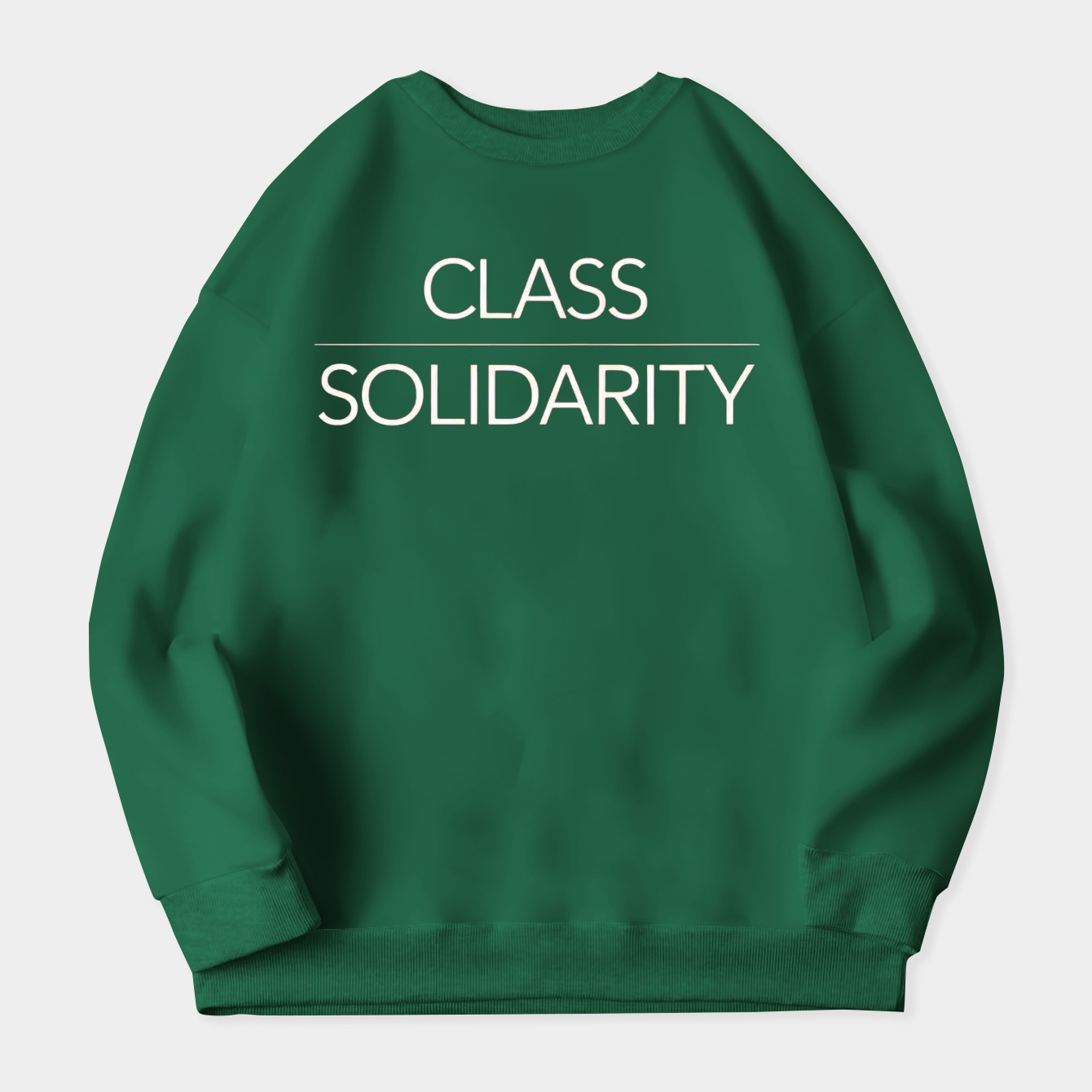 Class Solidarity Black Women's Plus Size Sweatshirt