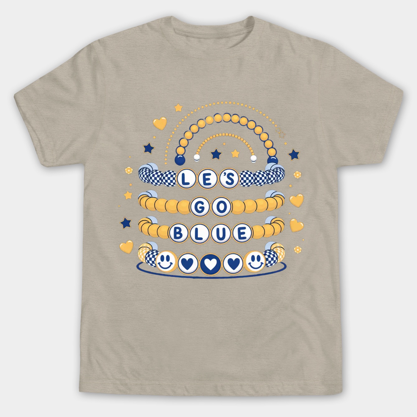 LET'S GO BLUE! Men's Big & Tall T-shirt