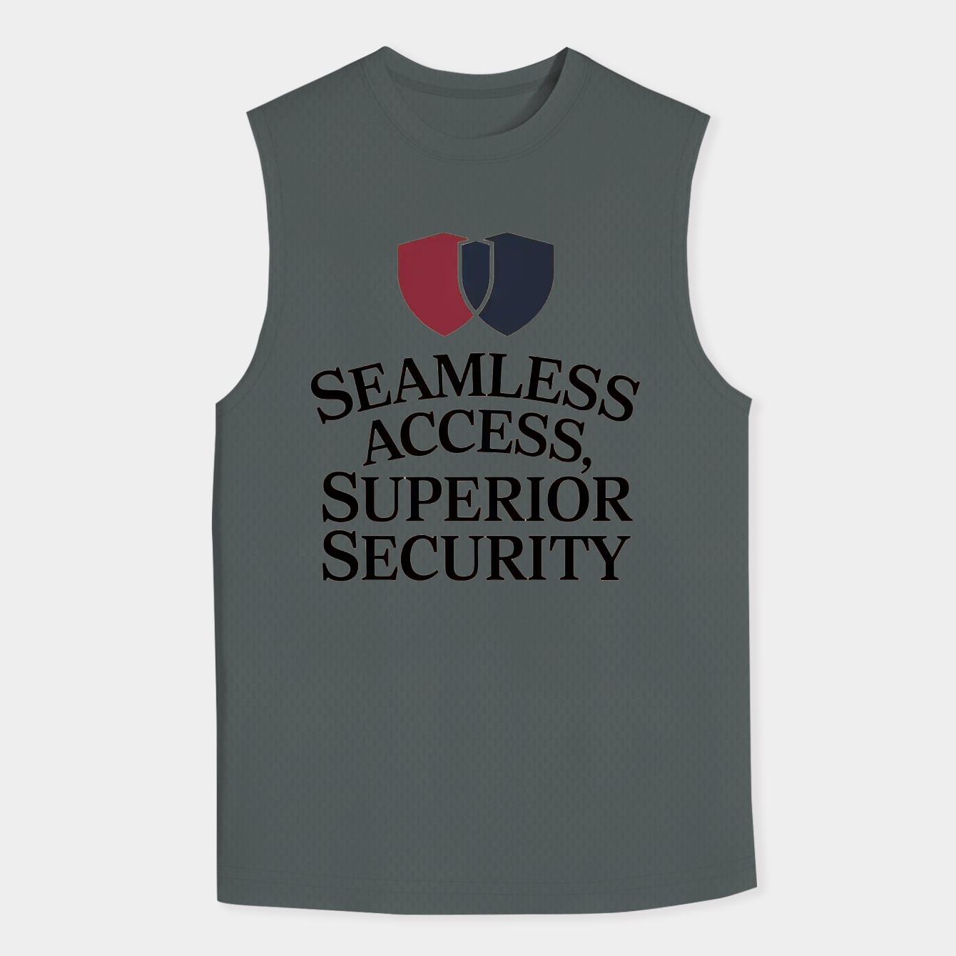 Seamless Access Vintage Shield Duo Men's Tank Top
