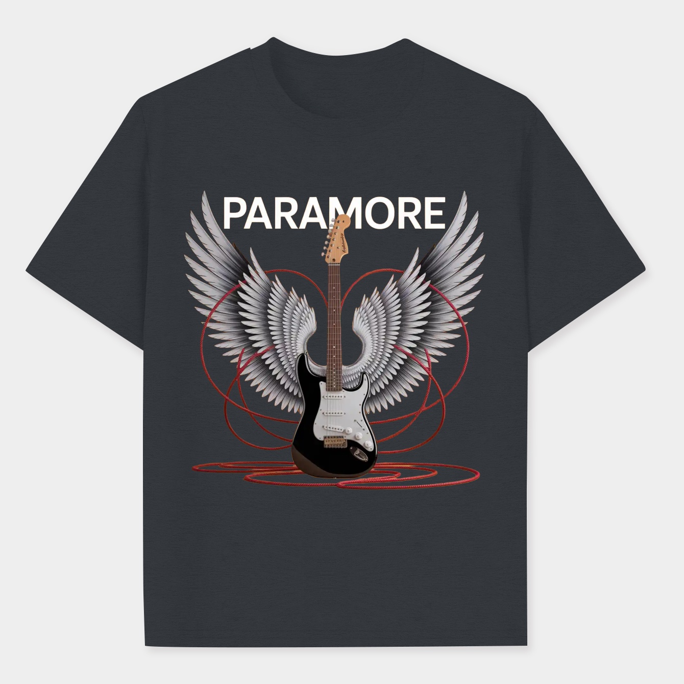 Paramore Guitar Wings Men's Performance Athletic T-Shirt