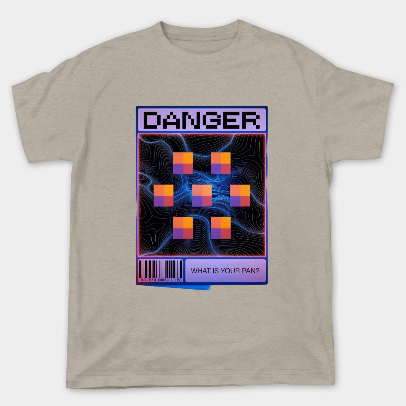 Minecraft Danger Map Design Women's Plus Size T-shirt
