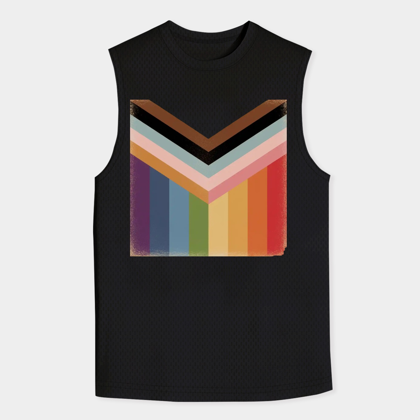 Modern Pride Flag Design Men's Tank Top